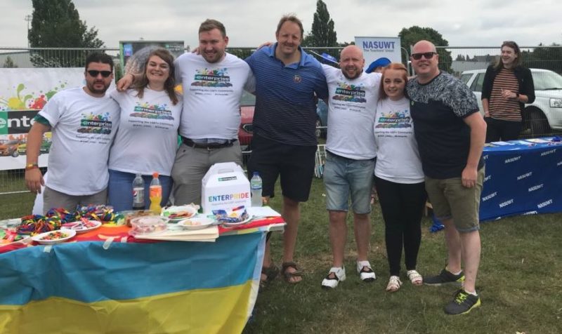 Toby at Chesterfield Pride 2018