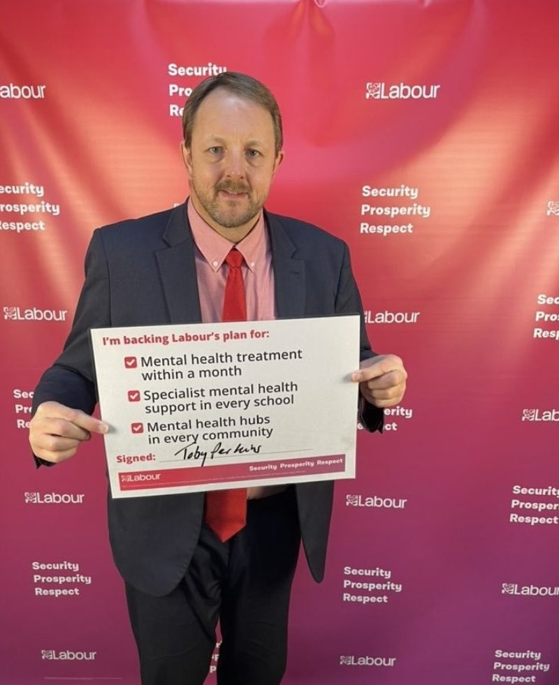 Toby Perkins with the Labour Party plan on mental health