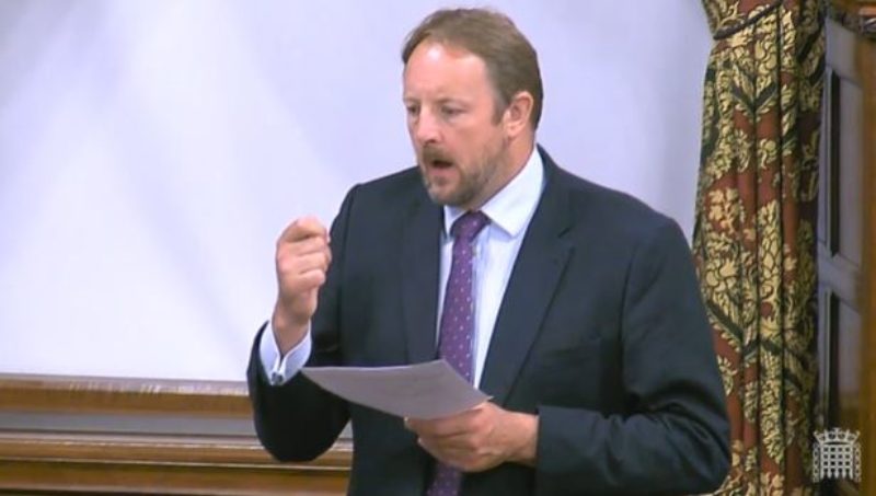Toby speaking in the Westminster Hall debate