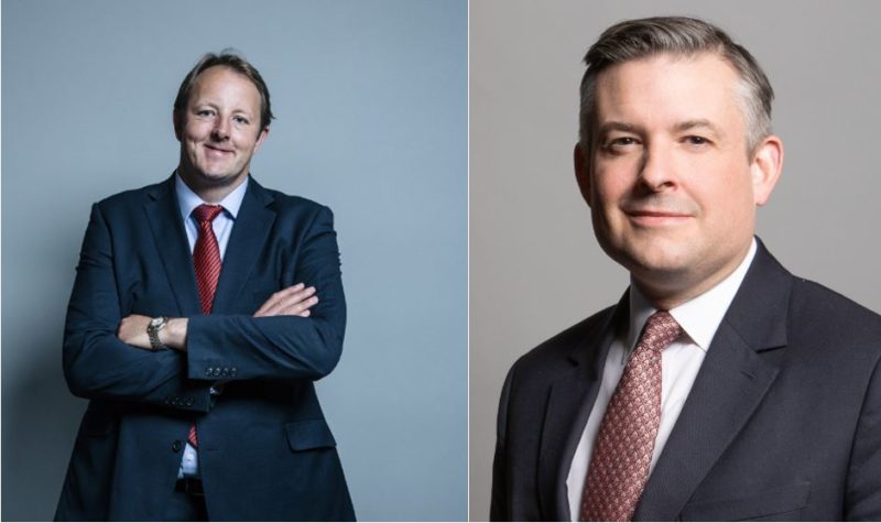Toby Perkins  MP and Jonathan Ashworth MP