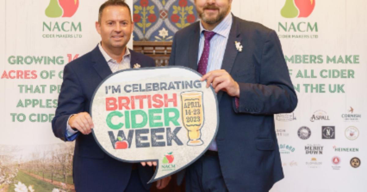 MP shows support for homegrown cider makers during British Cider Week Toby Perkins Labour MP
