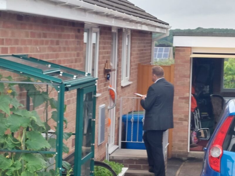 Toby has been knocking on doors through summer seeking the views of his constituents