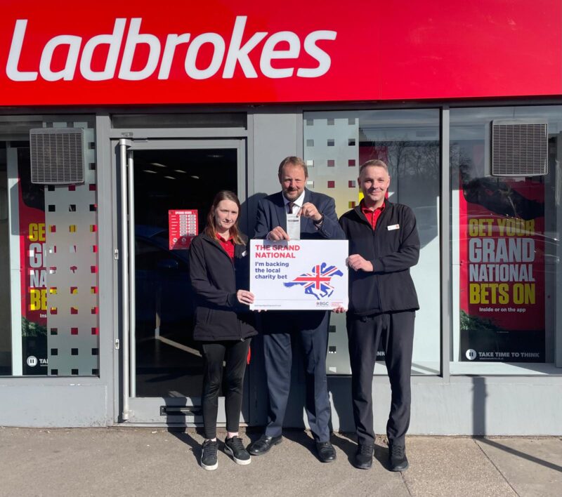 Toby at Ladbrokes on Chatsworth Road